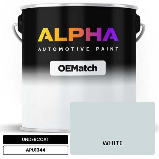 UNDERCOAT WHITE APU1344 OEMatch Basecoat