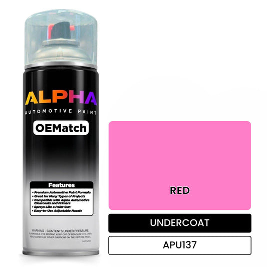 UNDERCOAT RED APU137 OEMatch Spraycan