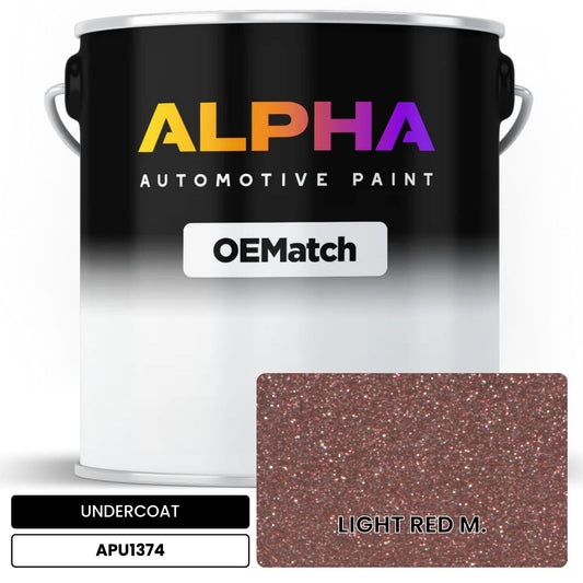 UNDERCOAT LIGHT RED M. APU1374 OEMatch Basecoat