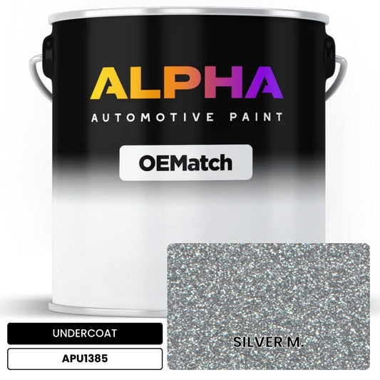 UNDERCOAT SILVER M. APU1385 OEMatch Basecoat