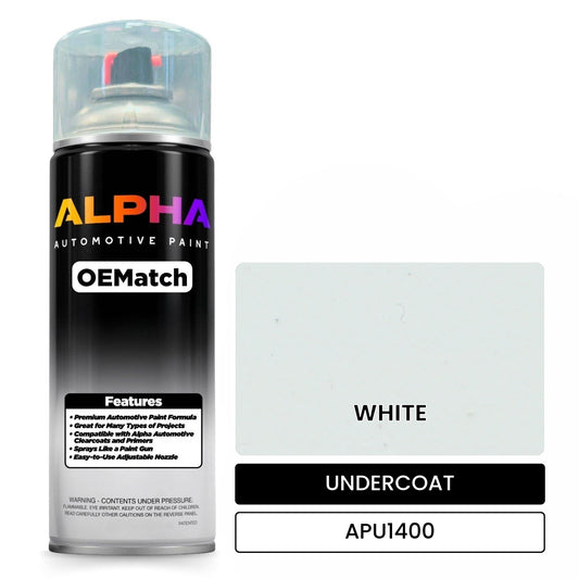 UNDERCOAT WHITE APU1400 OEMatch Spraycan