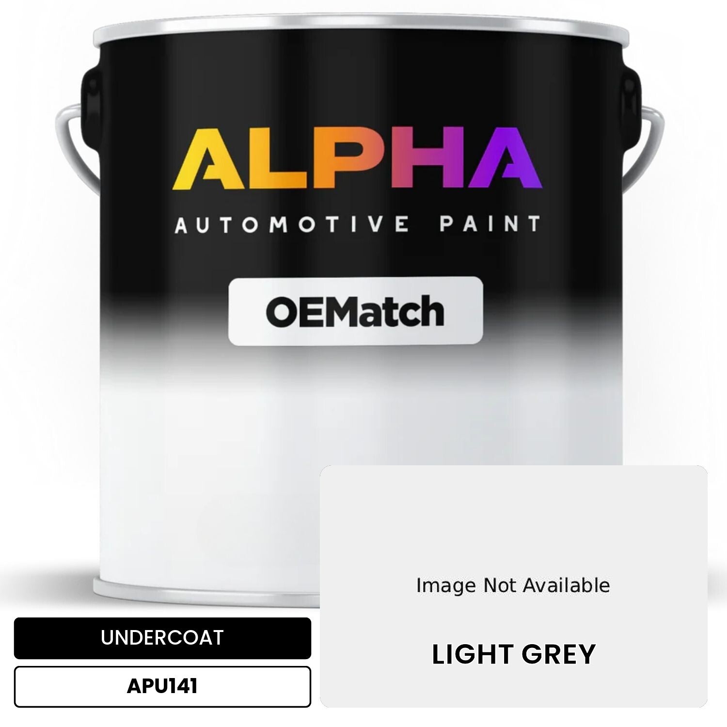 UNDERCOAT LIGHT GREY APU141 OEMatch Basecoat