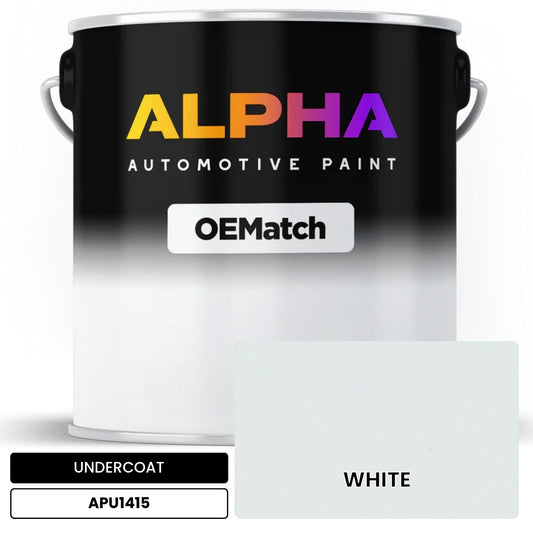 UNDERCOAT WHITE APU1415 OEMatch Basecoat
