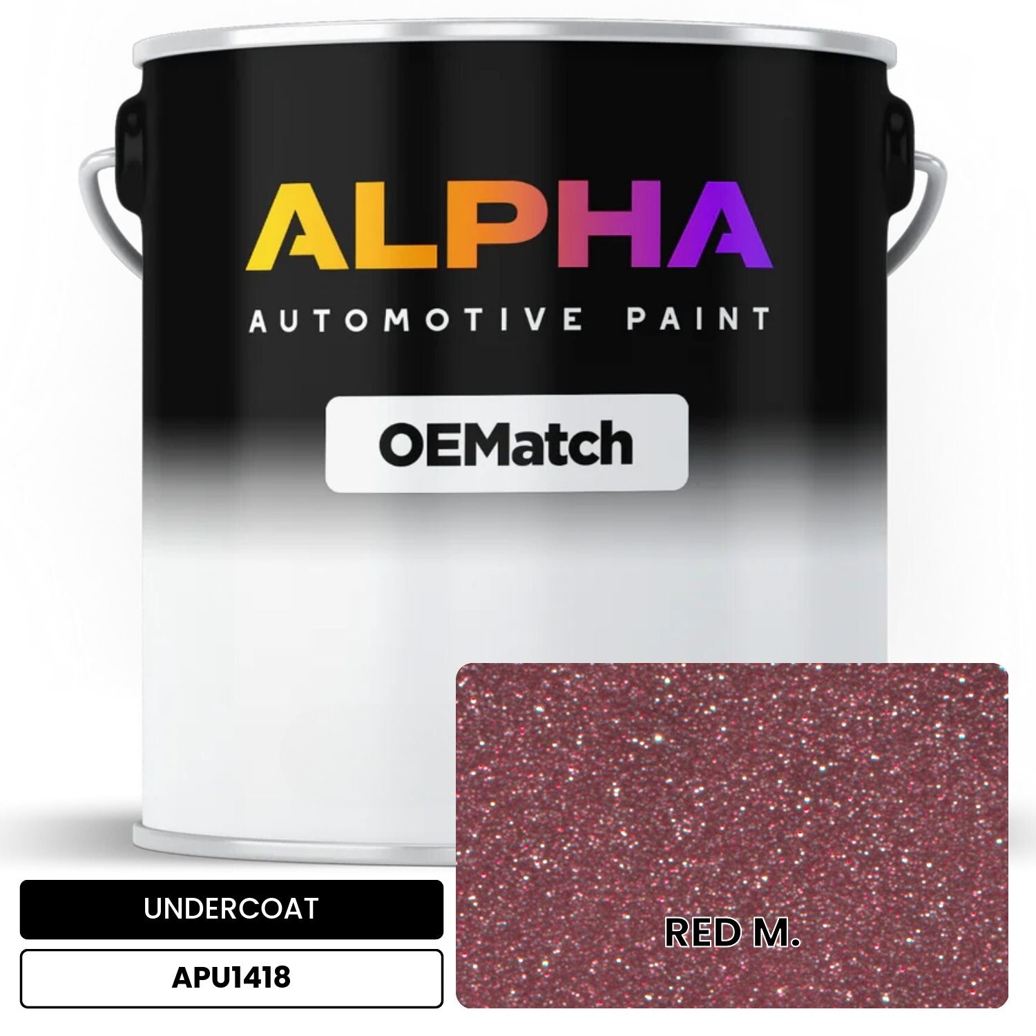 UNDERCOAT RED M. APU1418 OEMatch Basecoat