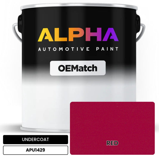 UNDERCOAT RED APU1429 OEMatch Basecoat