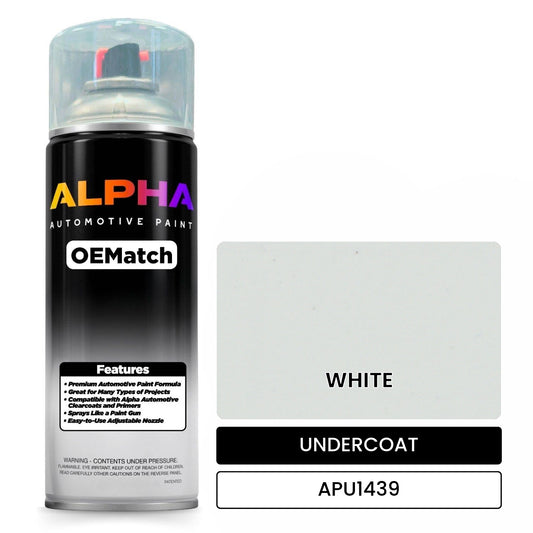 UNDERCOAT WHITE APU1439 OEMatch Spraycan