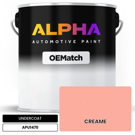 UNDERCOAT CREAME APU1470 OEMatch Basecoat