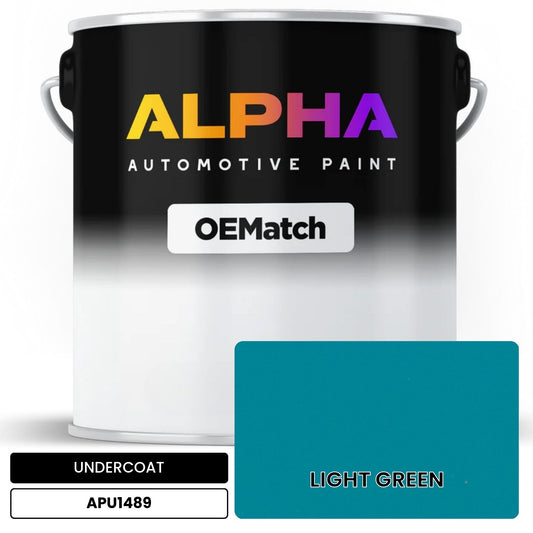 UNDERCOAT LIGHT GREEN APU1489 OEMatch Basecoat