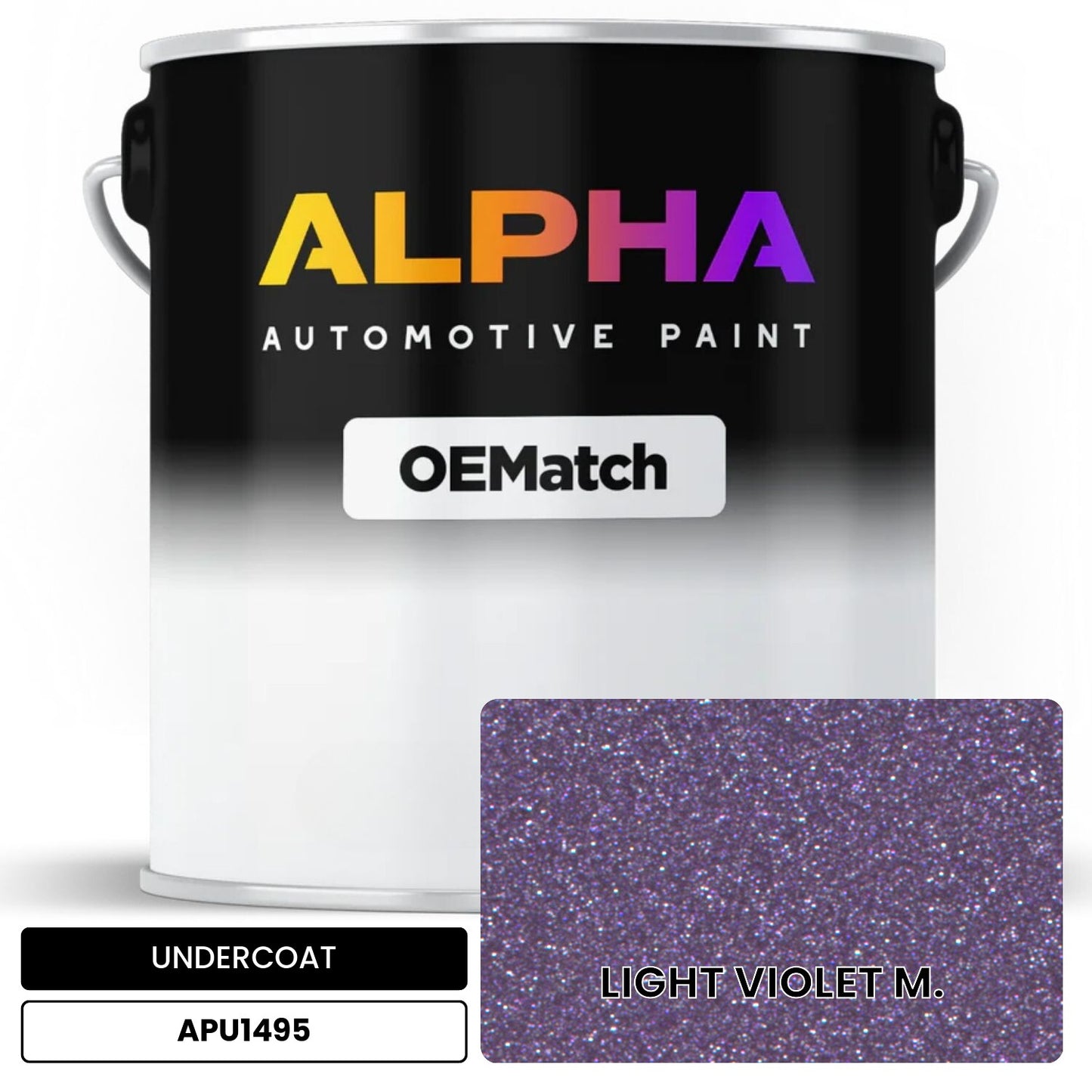 UNDERCOAT LIGHT VIOLET M. APU1495 OEMatch Basecoat