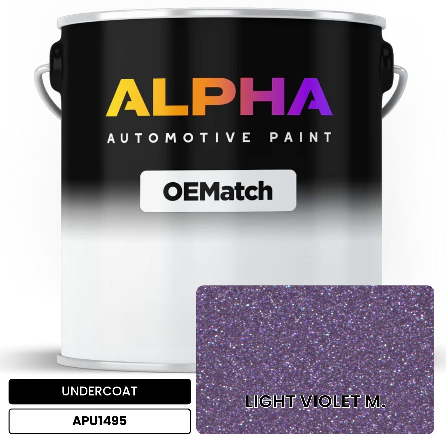 UNDERCOAT LIGHT VIOLET M. APU1495 OEMatch Basecoat