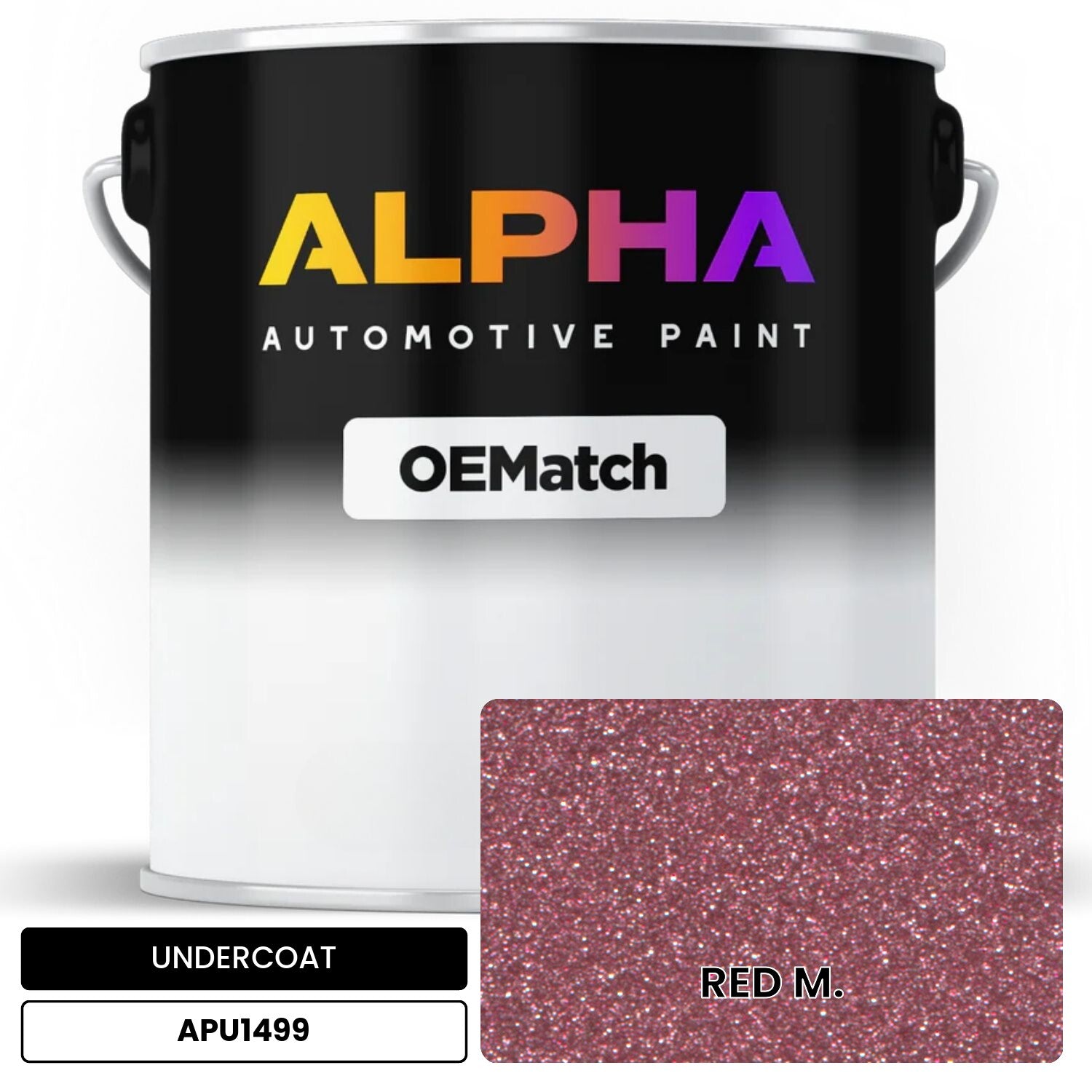 UNDERCOAT RED M. APU1499 OEMatch Basecoat
