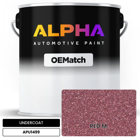 UNDERCOAT RED M. APU1499 OEMatch Basecoat