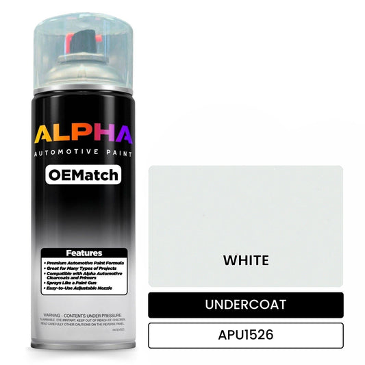 UNDERCOAT WHITE APU1526 OEMatch Spraycan