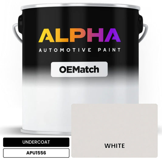 UNDERCOAT WHITE APU1556 OEMatch Basecoat