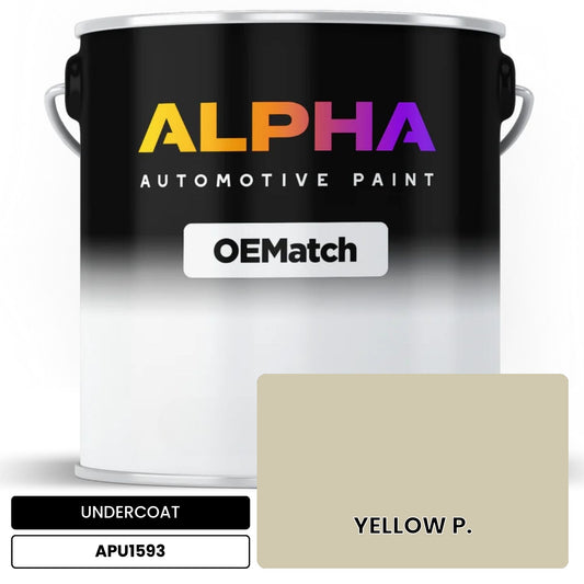 UNDERCOAT YELLOW P. APU1593 OEMatch Basecoat