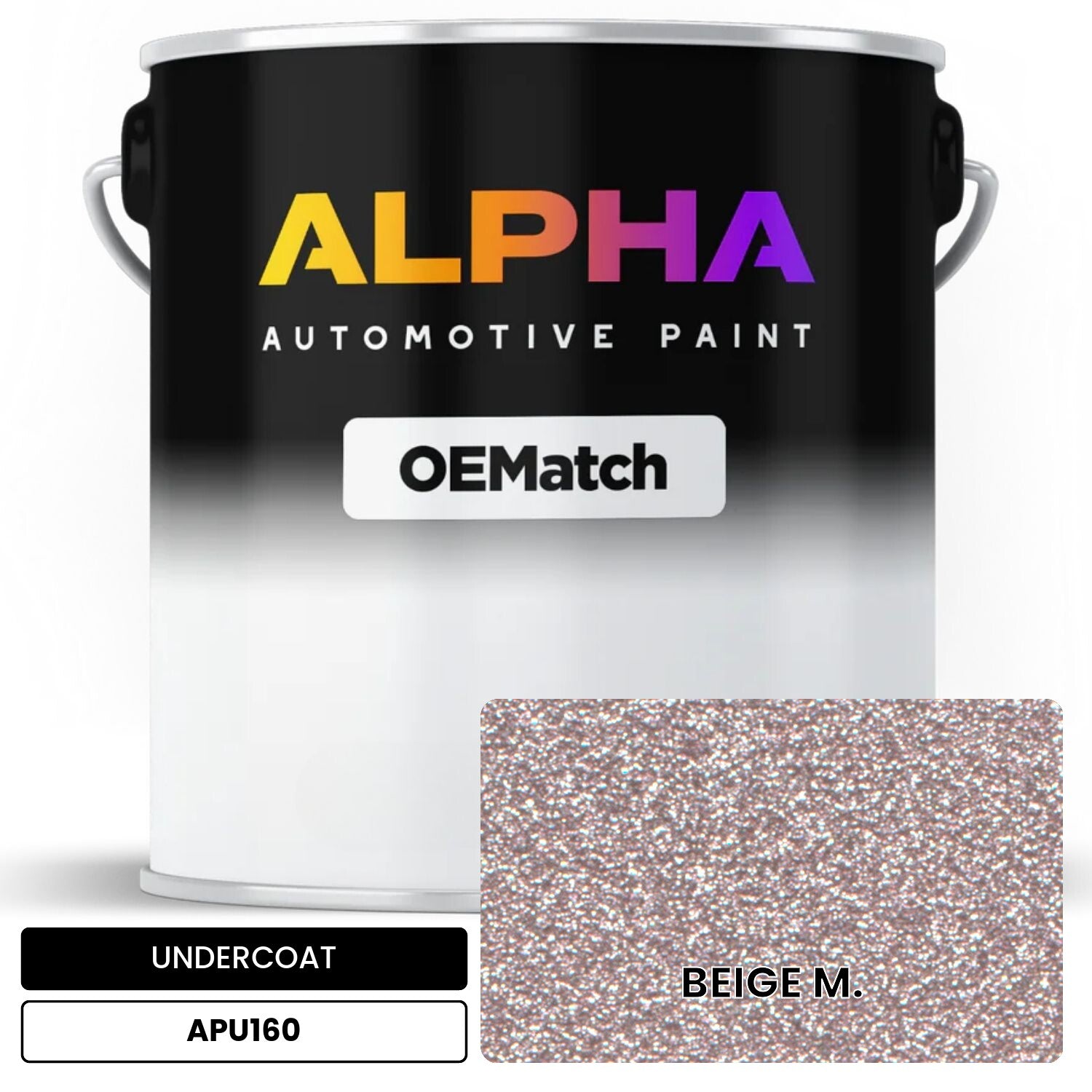 UNDERCOAT BEIGE M. APU160 OEMatch Basecoat