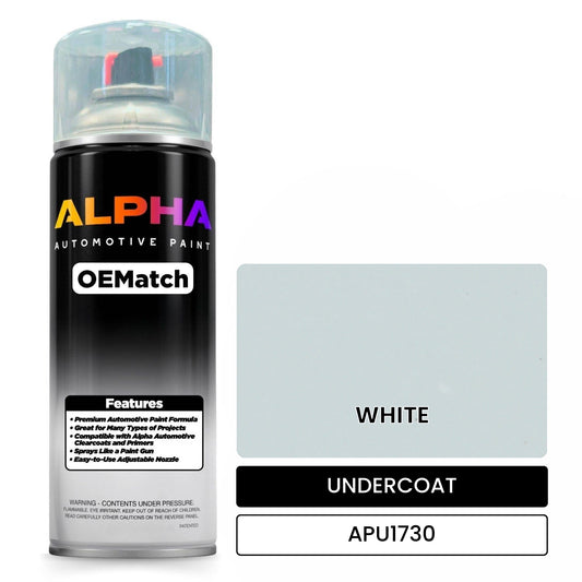 UNDERCOAT WHITE APU1730 OEMatch Spraycan