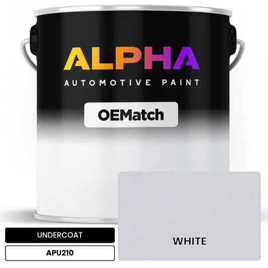 UNDERCOAT WHITE APU210 OEMatch Basecoat