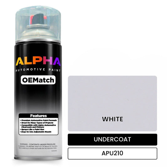 UNDERCOAT WHITE APU210 OEMatch Spraycan
