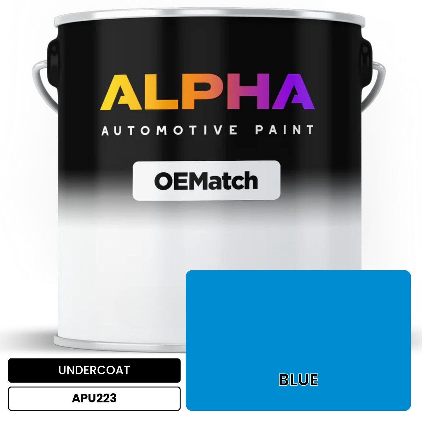 UNDERCOAT BLUE APU223 OEMatch Basecoat