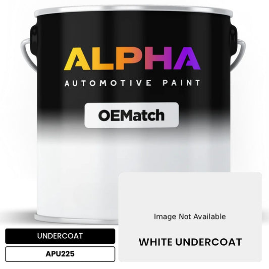 UNDERCOAT WHITE UNDERCOAT APU225 OEMatch Basecoat