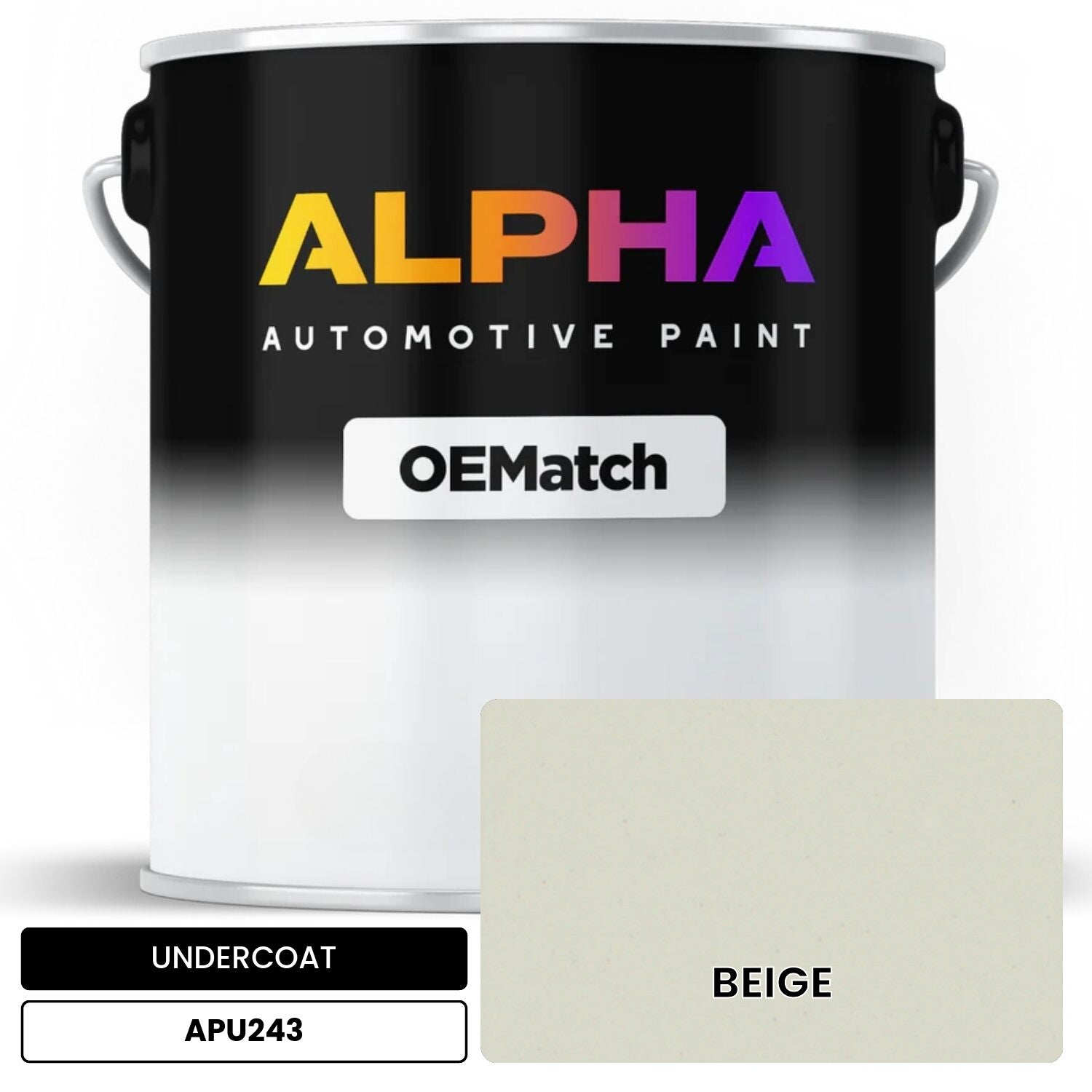 UNDERCOAT BEIGE APU243 OEMatch Basecoat