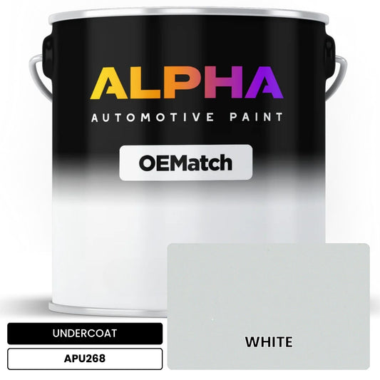 UNDERCOAT WHITE APU268 OEMatch Basecoat