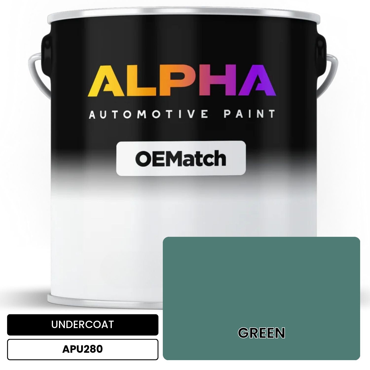 UNDERCOAT GREEN APU280 OEMatch Basecoat