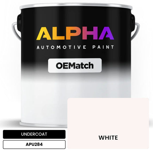 UNDERCOAT WHITE APU284 OEMatch Basecoat