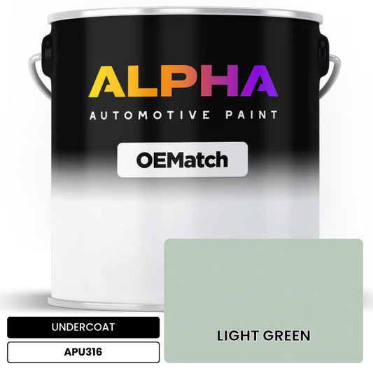 UNDERCOAT LIGHT GREEN APU316 OEMatch Basecoat