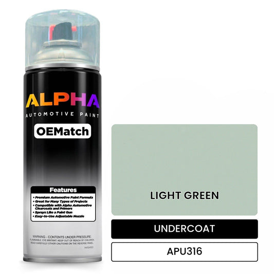 UNDERCOAT LIGHT GREEN APU316 OEMatch Spraycan