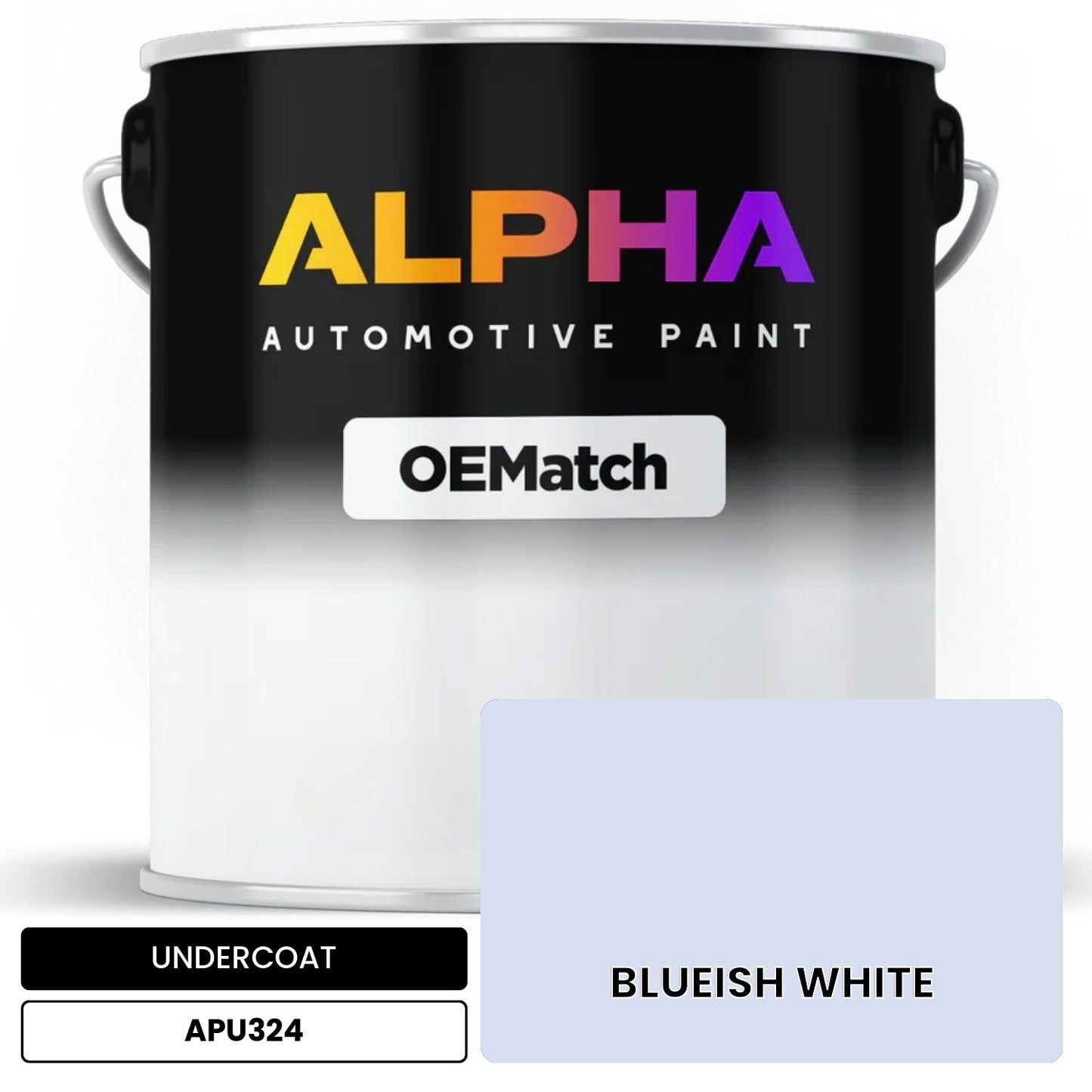 UNDERCOAT BLUEISH WHITE APU324 OEMatch Basecoat