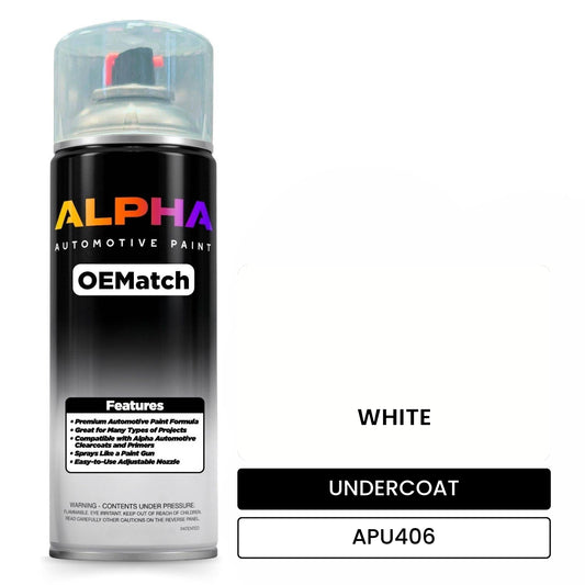 UNDERCOAT WHITE APU406 OEMatch Spraycan