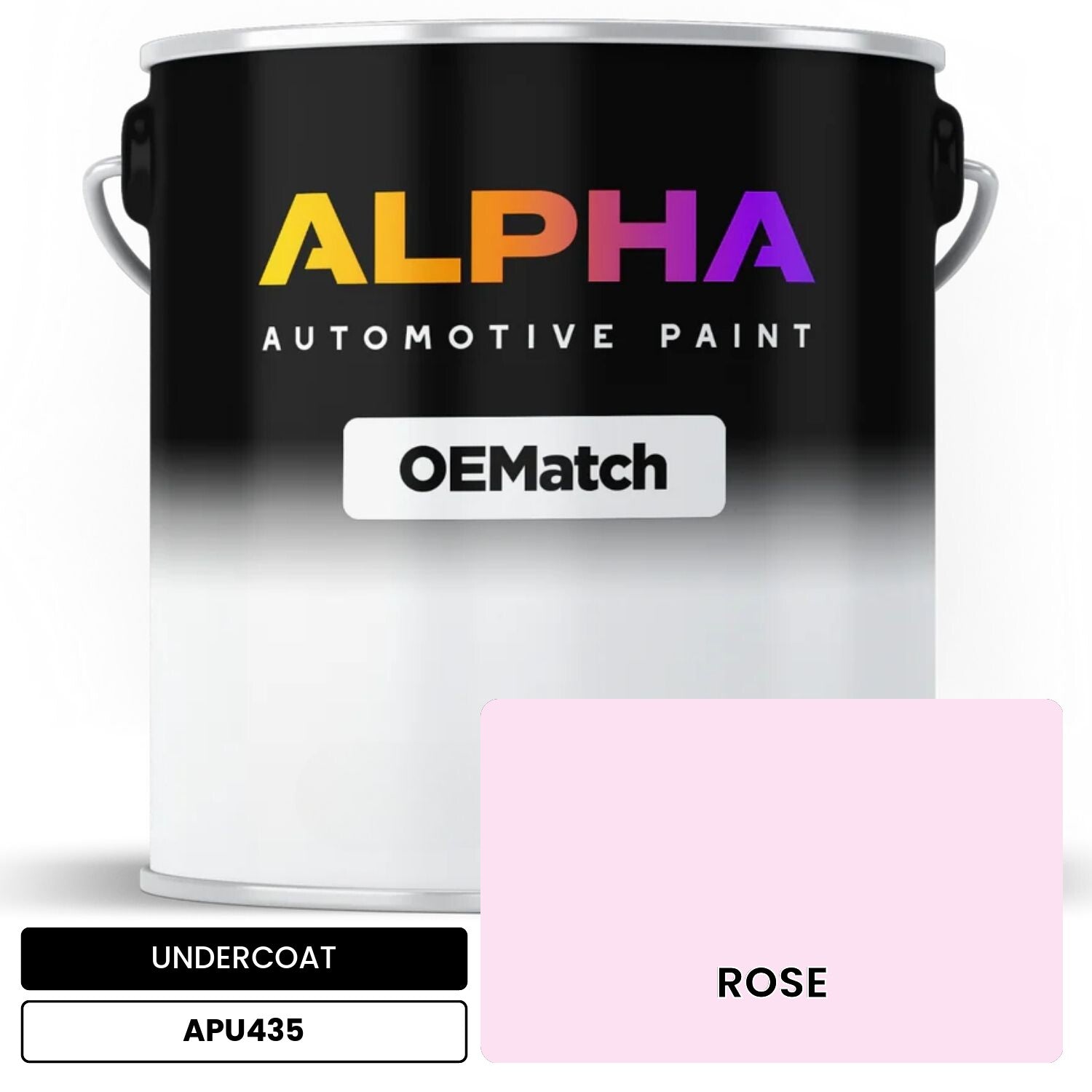 UNDERCOAT ROSE APU435 OEMatch Basecoat