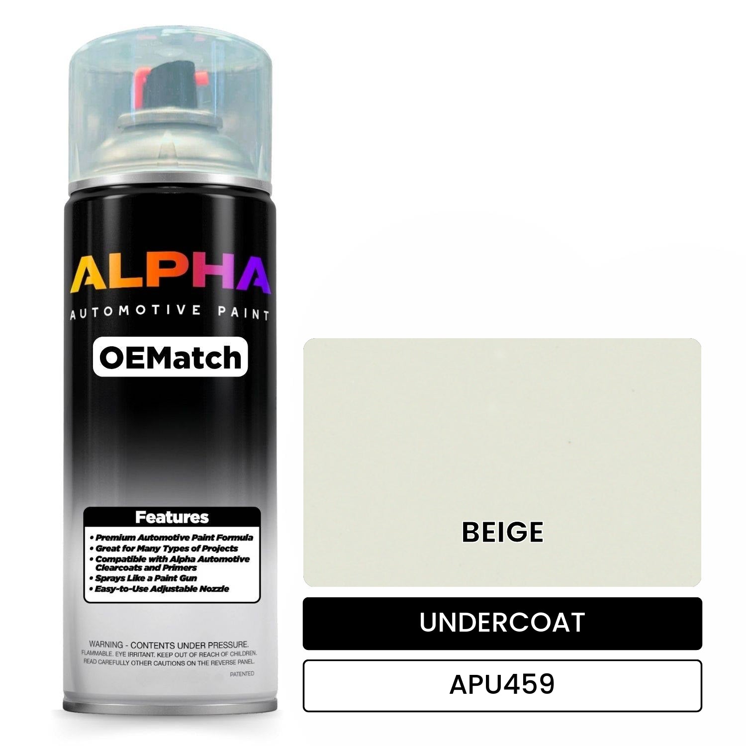 UNDERCOAT BEIGE APU459 OEMatch Spraycan