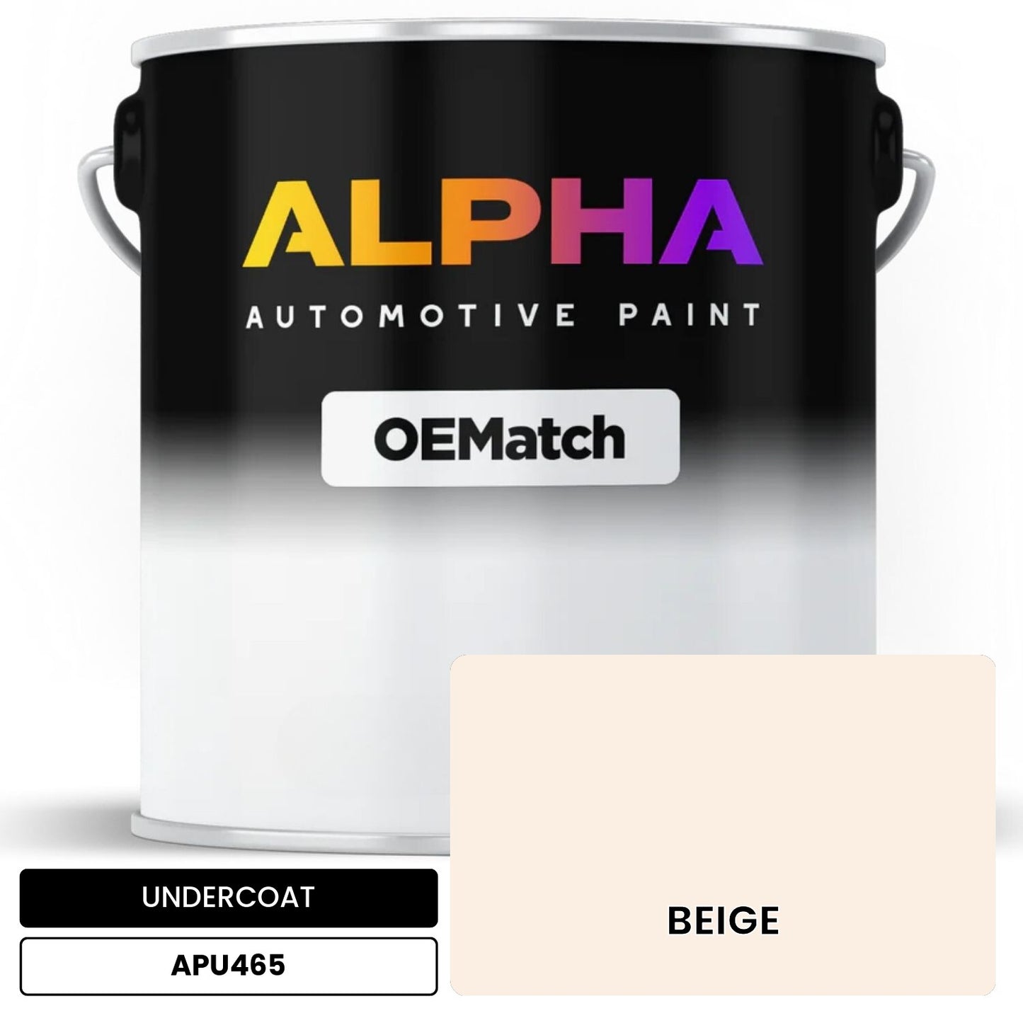 UNDERCOAT BEIGE APU465 OEMatch Basecoat