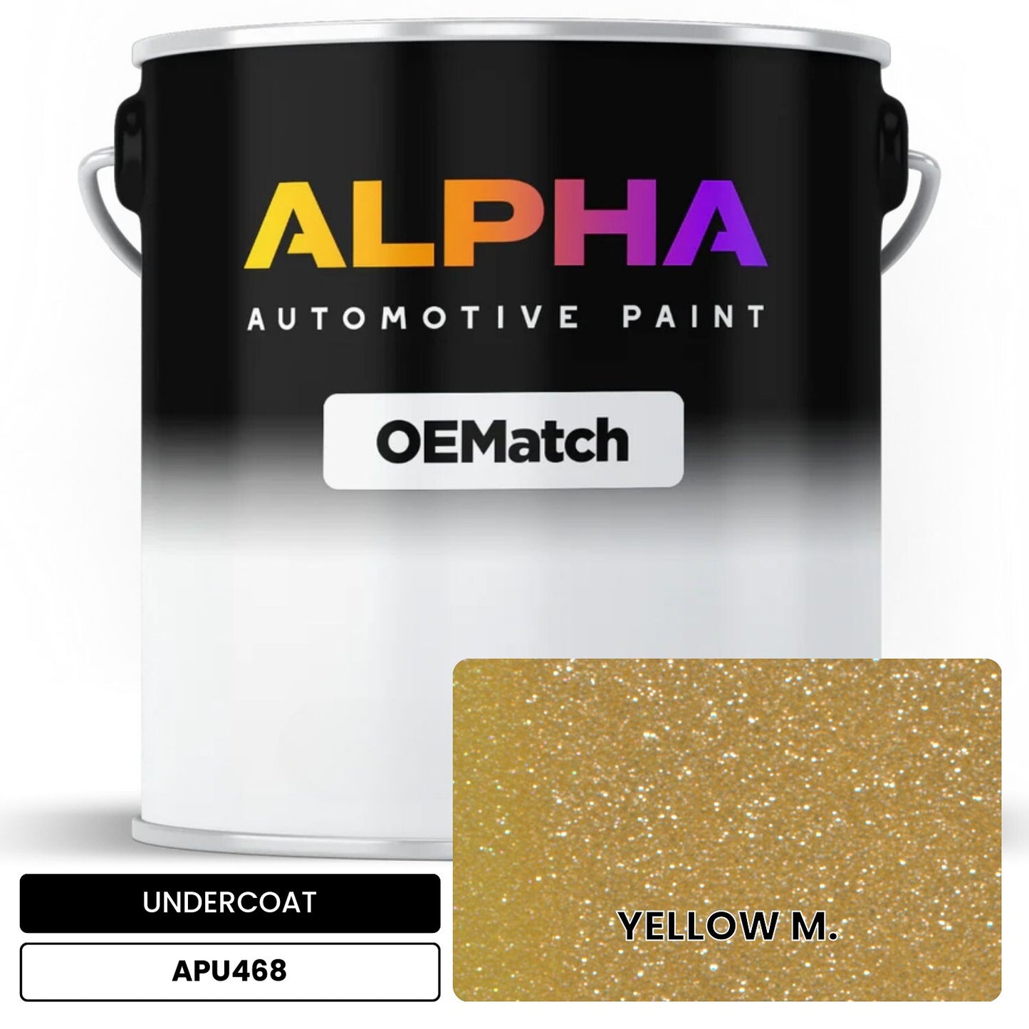 UNDERCOAT YELLOW M. APU468 OEMatch Basecoat