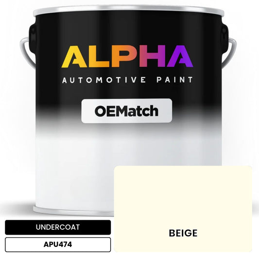 UNDERCOAT BEIGE APU474 OEMatch Basecoat