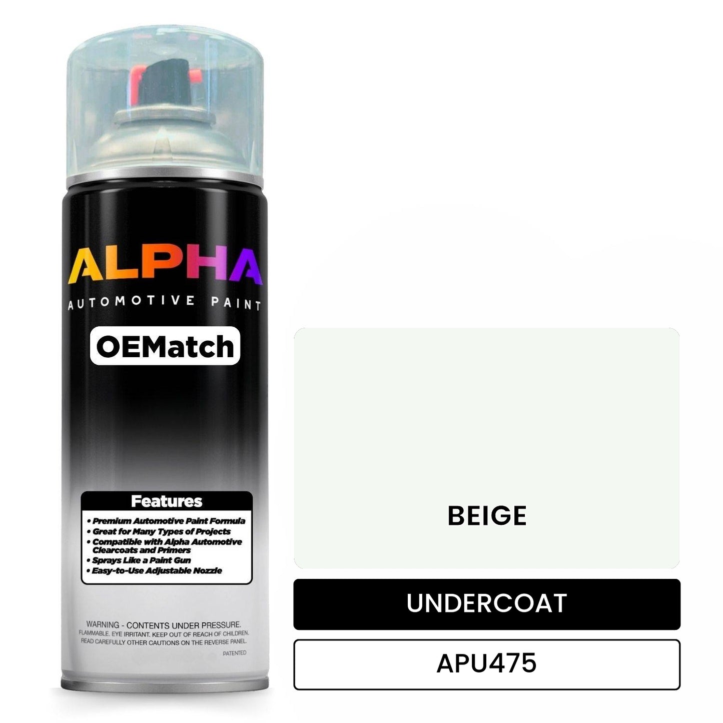 UNDERCOAT BEIGE APU475 OEMatch Spraycan