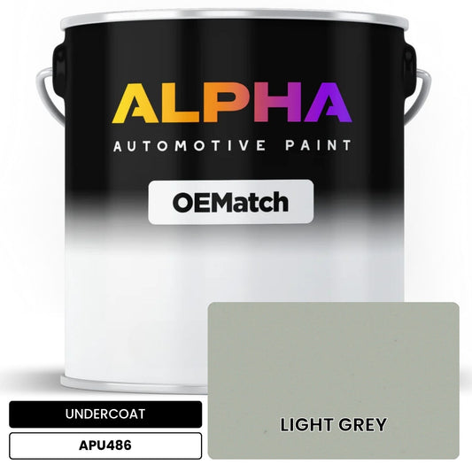 UNDERCOAT LIGHT GREY APU486 OEMatch Basecoat