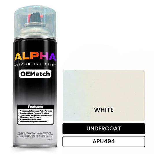 UNDERCOAT WHITE APU494 OEMatch Spraycan