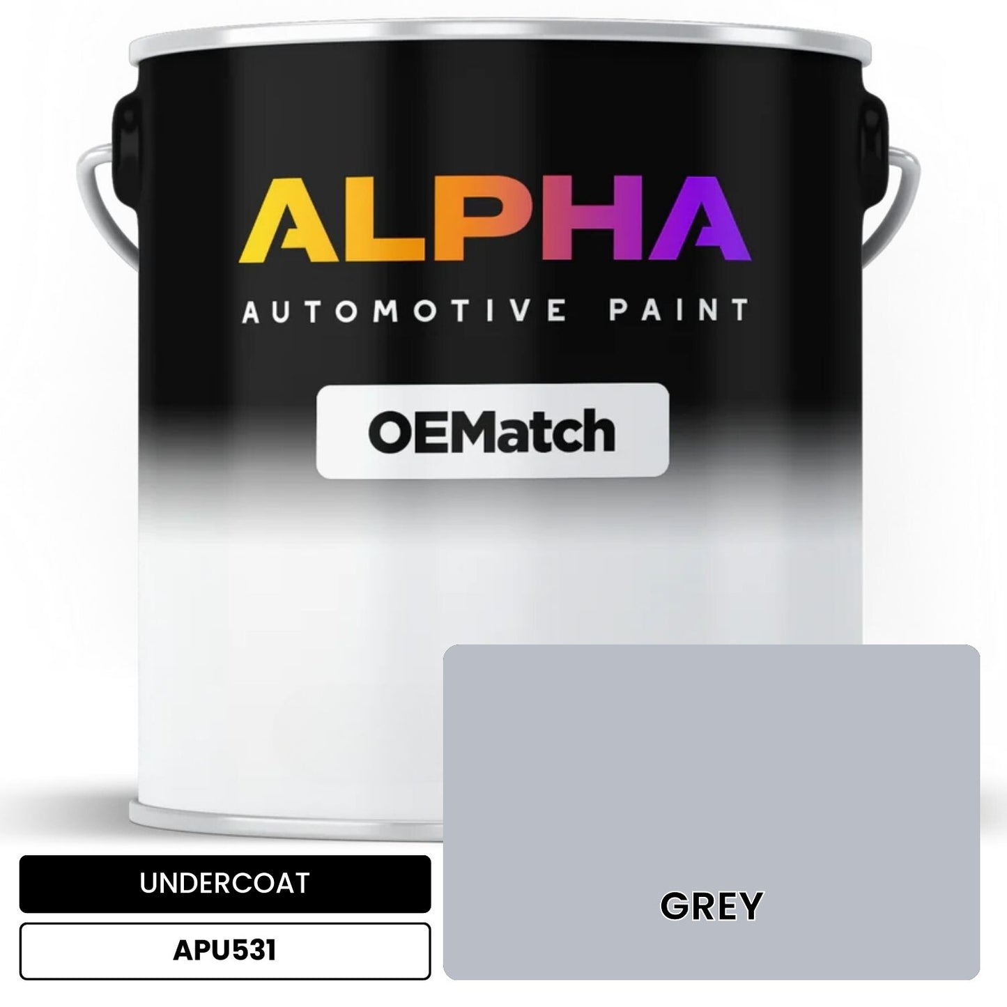 UNDERCOAT GREY APU531 OEMatch Basecoat