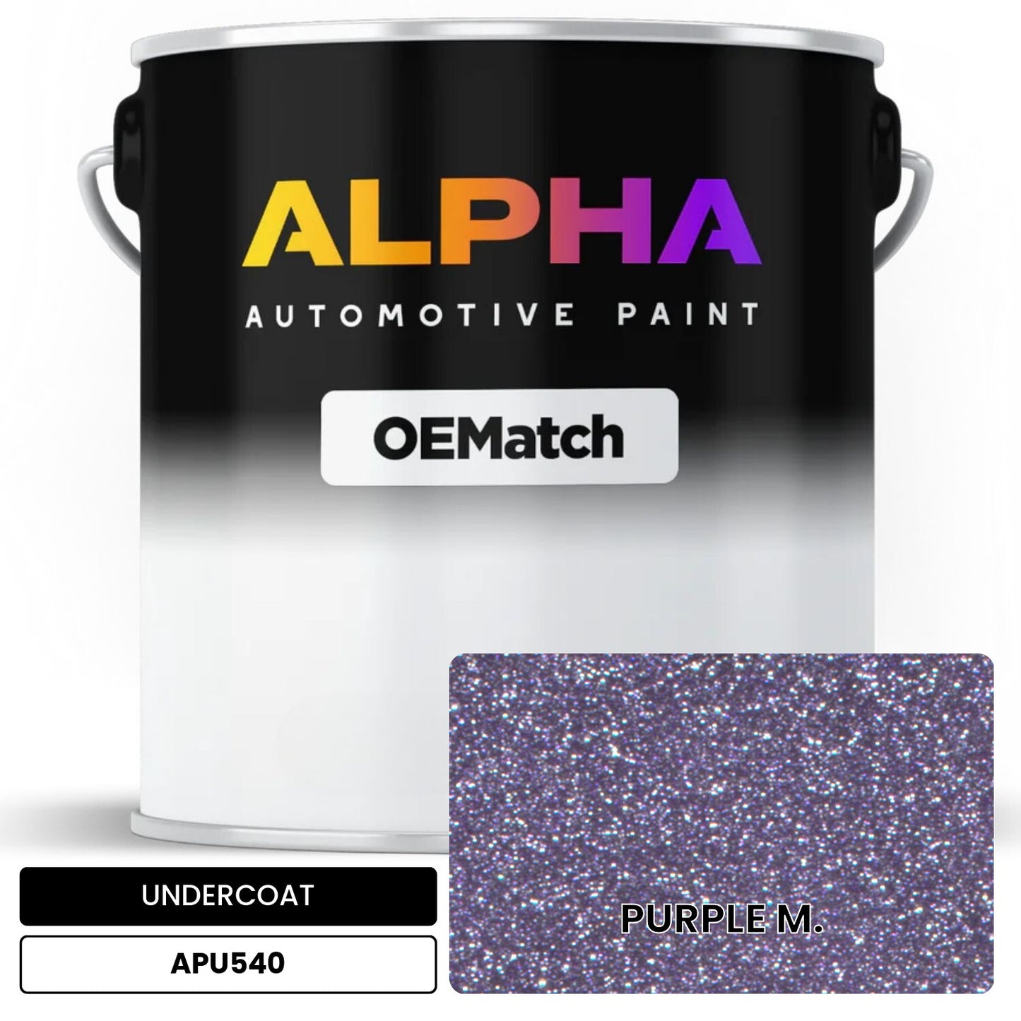 UNDERCOAT PURPLE M. APU540 OEMatch Basecoat
