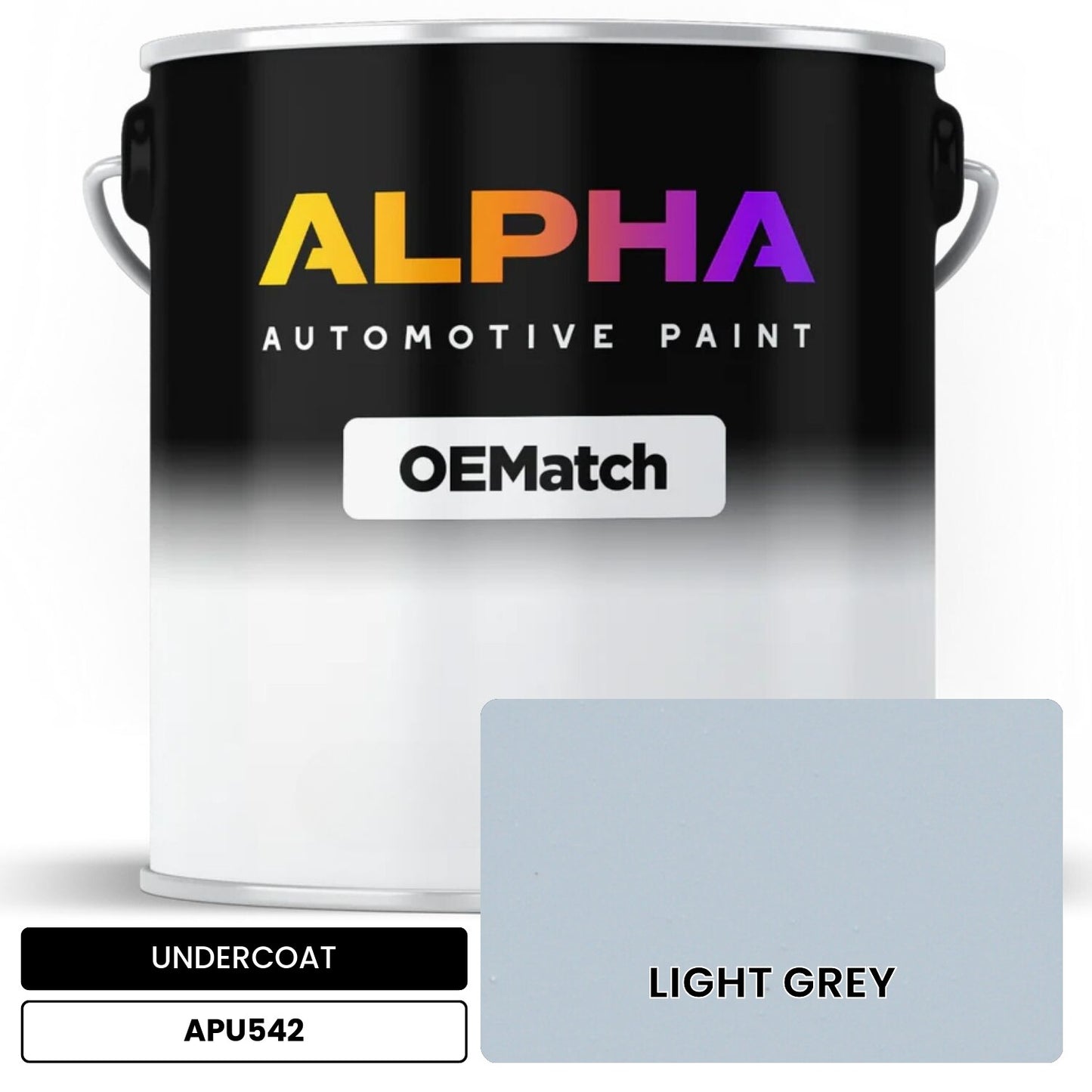 UNDERCOAT LIGHT GREY APU542 OEMatch Basecoat
