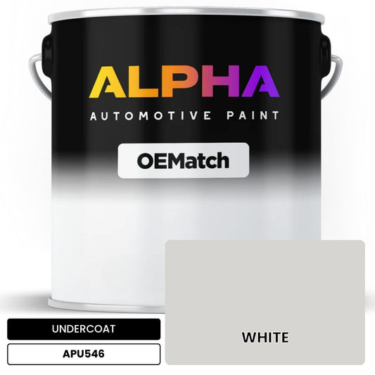 UNDERCOAT WHITE APU546 OEMatch Basecoat