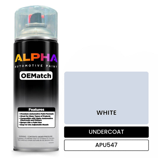 UNDERCOAT WHITE APU547 OEMatch Spraycan