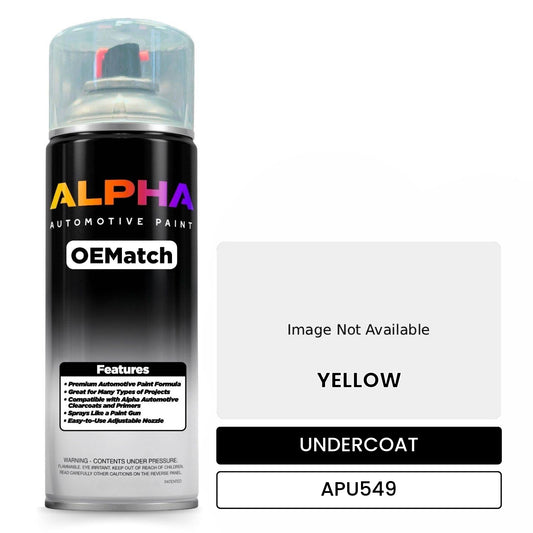 UNDERCOAT YELLOW APU549 OEMatch Spraycan