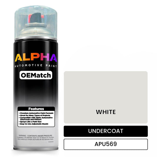 UNDERCOAT WHITE APU569 OEMatch Spraycan