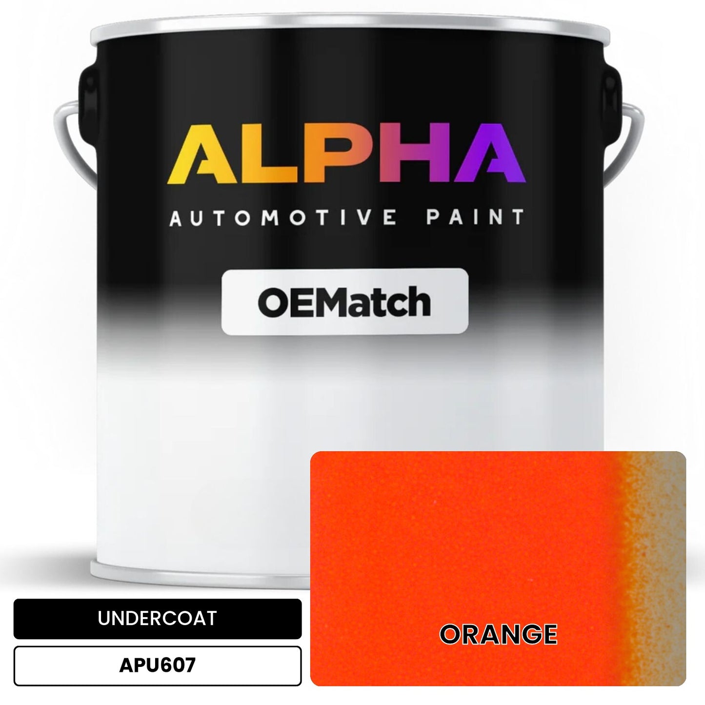 UNDERCOAT ORANGE APU607 OEMatch Basecoat