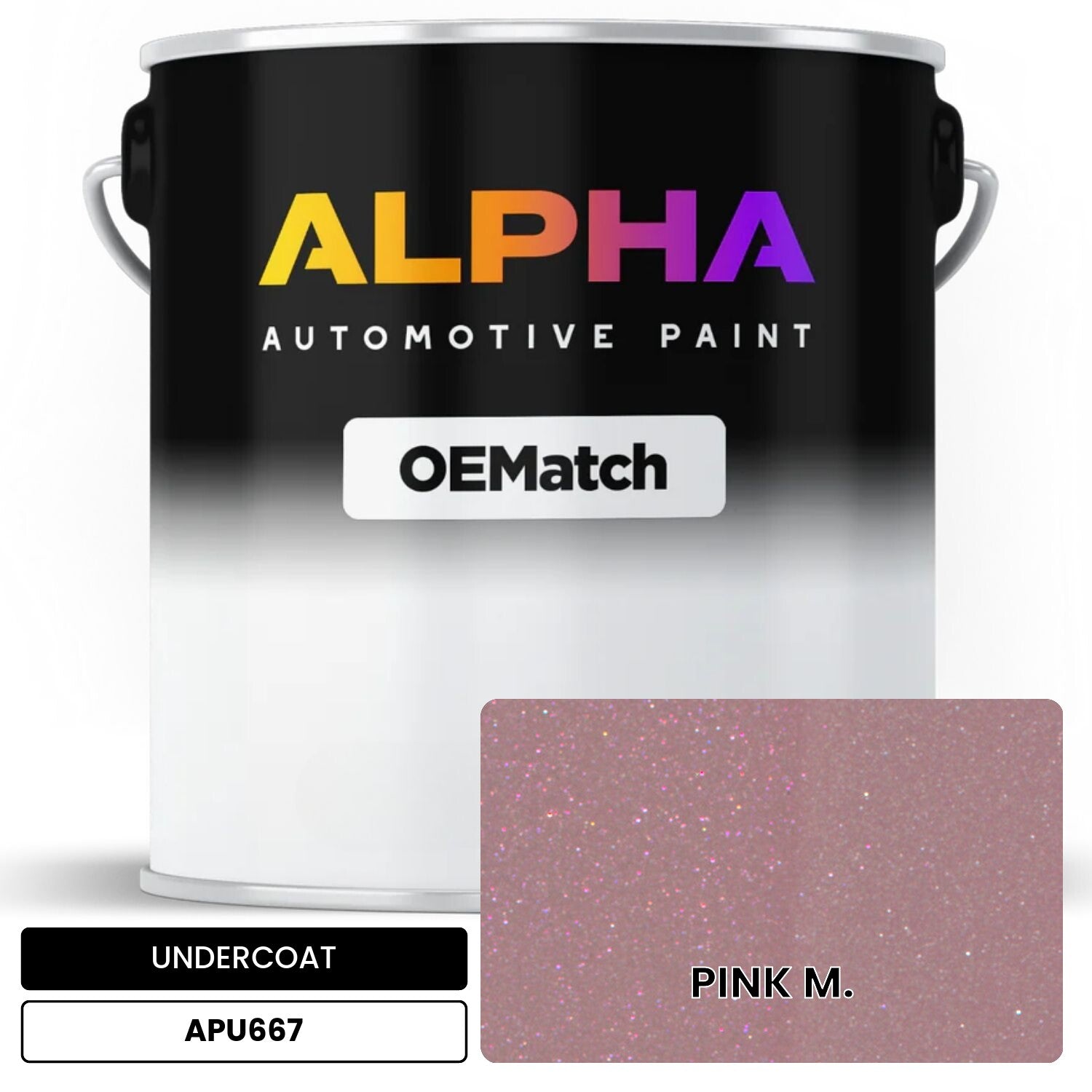 UNDERCOAT PINK M. APU667 OEMatch Basecoat